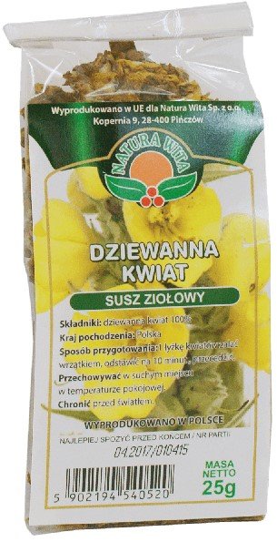 NATURA WITA Natura Wita Dziewanna Kwiat 25G