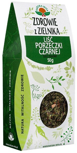 NATURA WITA NATURA WITA LIŚĆ PORZECZKI CZARNEJ 50G