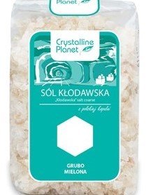 CRYSTALLINE PLANET (sole) Sól kłodawska grubo mielona 600 g - crystalline planet BP-5907738152818