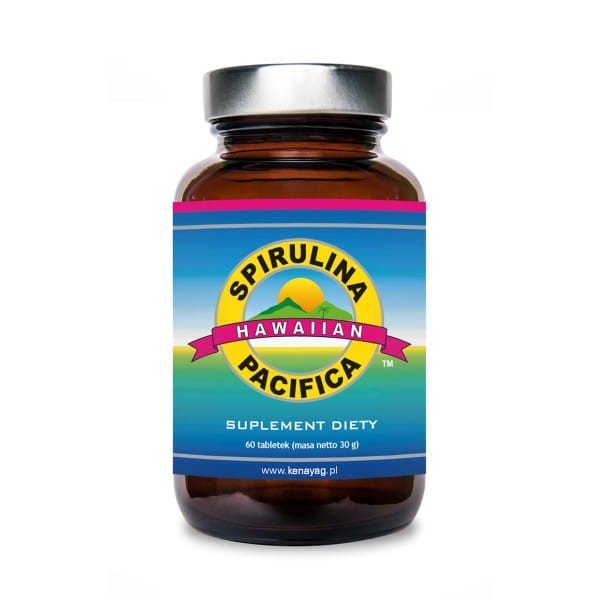 Cyanotech Spirulina Pacifica hawajska 500 mg 60 tabletek