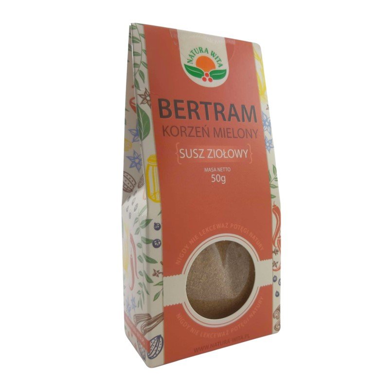 NATURA-WITA NATURA-WITA Bertram korzeń mielony 50g 34NATZIOBE