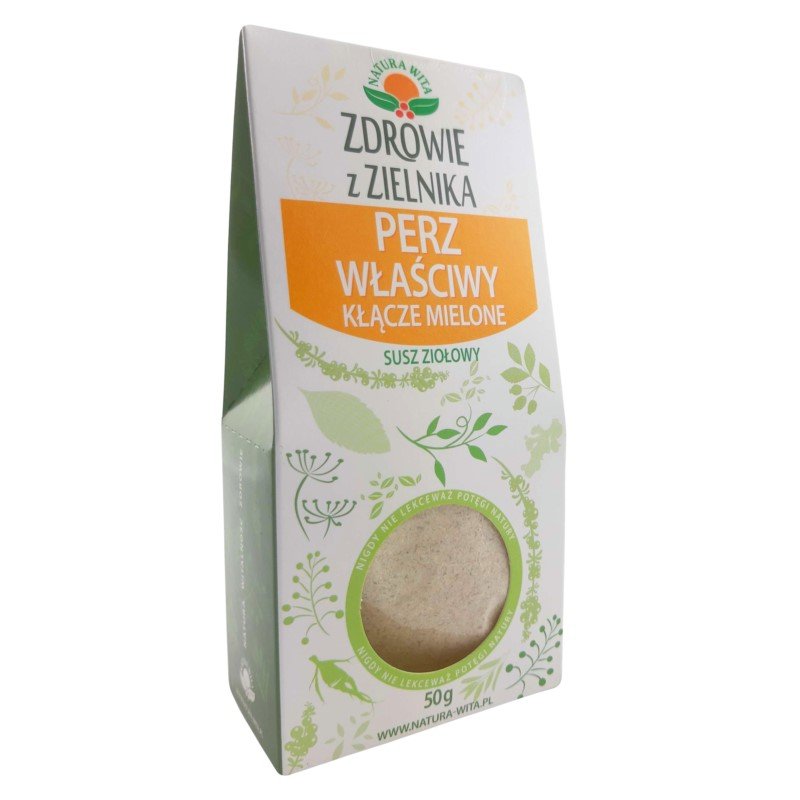 NATURA WITA Natura Wita Perz Właściwy Kłącze Mielone 50G