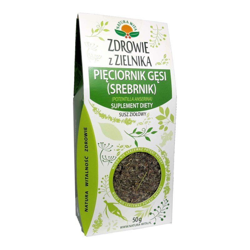 NATURA WITA Natura Wita Pięciornik Gęsi Srebnik 50g