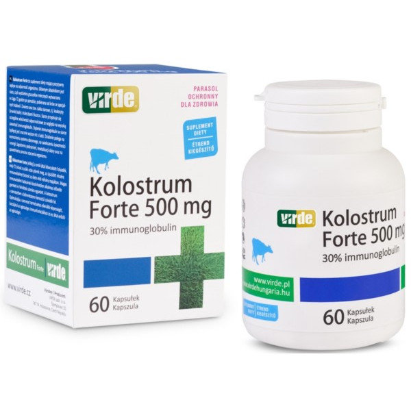 Valosun Kolostrum Forte Colostrum 500 Mg 60 kaps. Virde