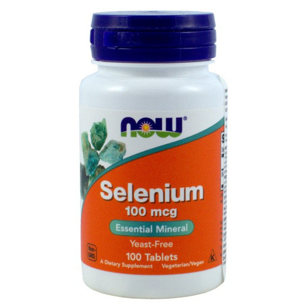 Now Foods SELEN 100MCG 100 TABLETEK