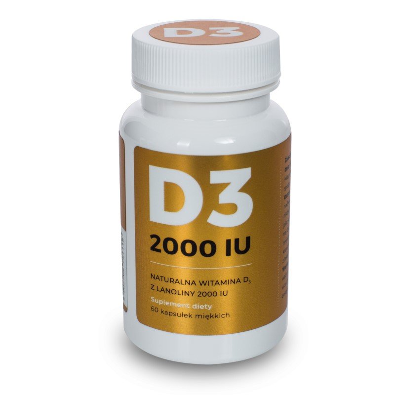 Visanto Witamina D3 2000 Iu suplement diety 60 kaps.