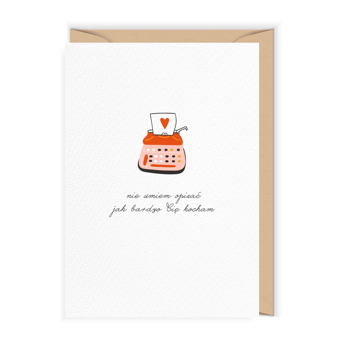 Karnet List miłosny