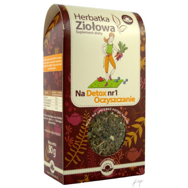 NATURA WITA NATURA WITA HERBATA ZIOŁOWA DETOX NR1 OCZYSZ. 80G
