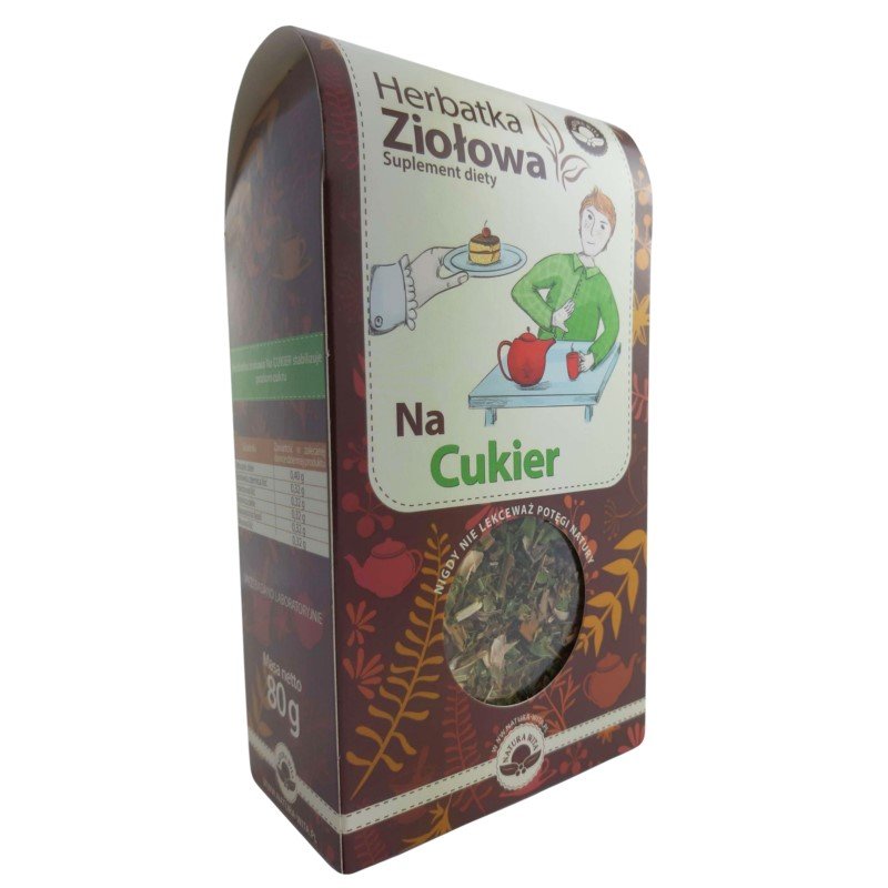 NATURA WITA NATURA WITA HERBATKA ZIOŁOWA NA CUKIER 80G