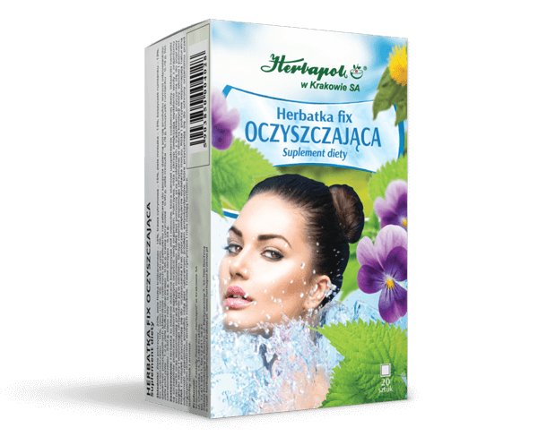 HERBAPOL KRAKÓW HERBAPOL Herbatka Fix Oczyszczająca, 20x2g
