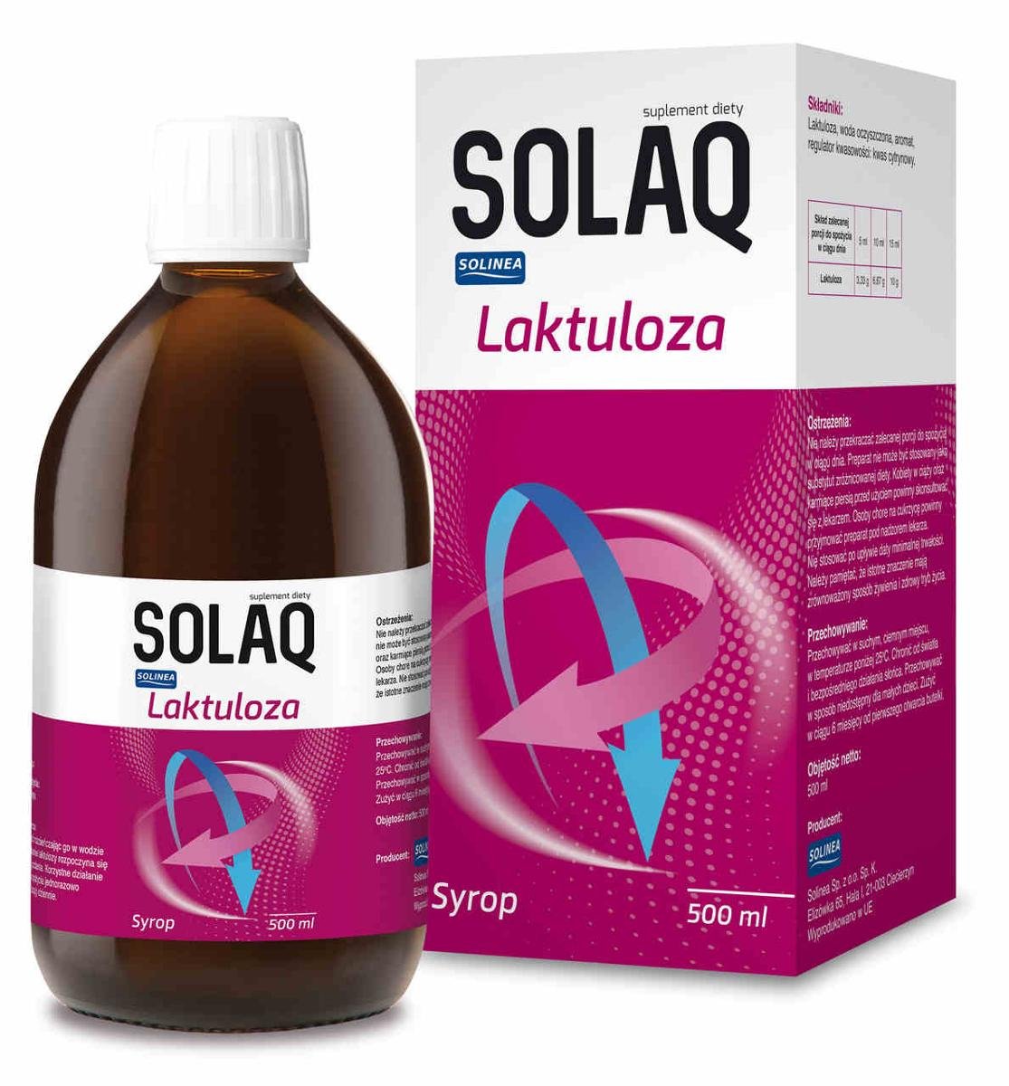 SOLINEA SP.Z O.O.SP.K. Solaq Syrop 500 ml