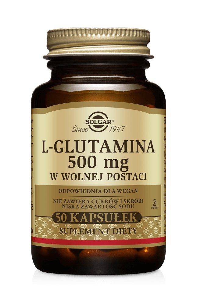 Solgar L-Glutamina 50 Kapsułek