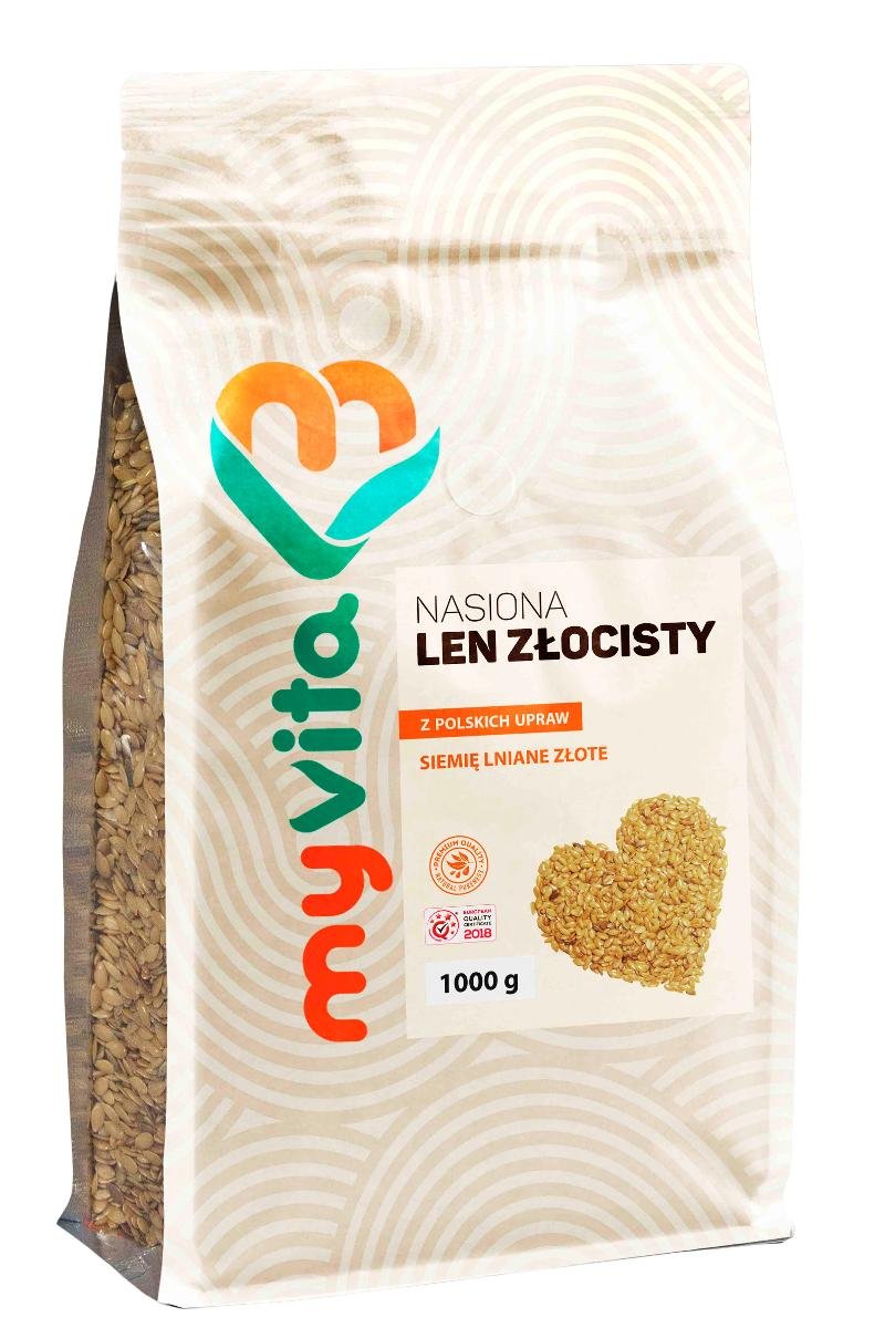 MyVita PRONESS Len złoty nasiona 1000 g