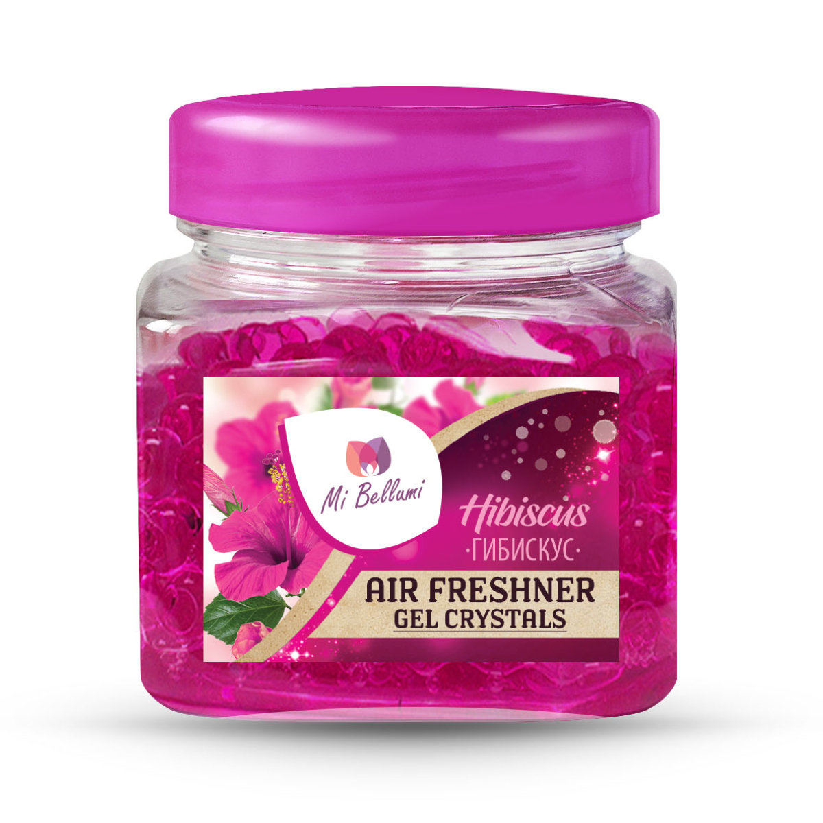 Hibiskus - zapachowe kulki żelowe 150 g - MiBellumi - zapach do domu