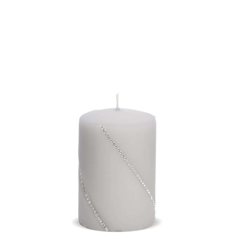 Pigmejka Pigmejka Pl Szary Świeca Bolero Mat Walec Mały uniwersalny 94894-uniw