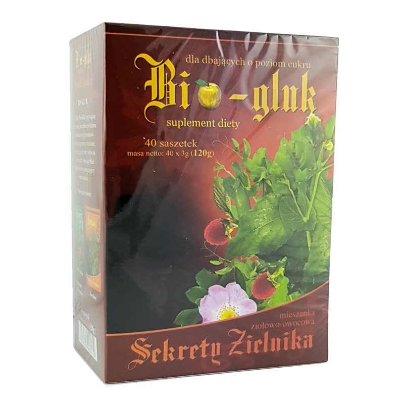 ASZ ASZ SEKRETY ZIELNIKA BIO-GLUK 40X3G