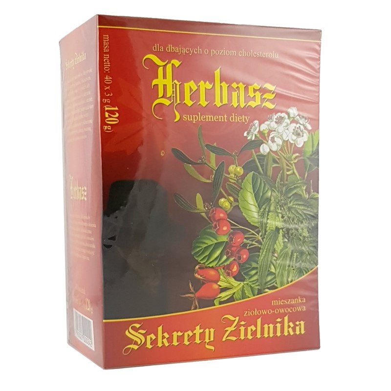 ASZ ASZ SEKRETY ZIELNIKA HERBASZ 40X3G