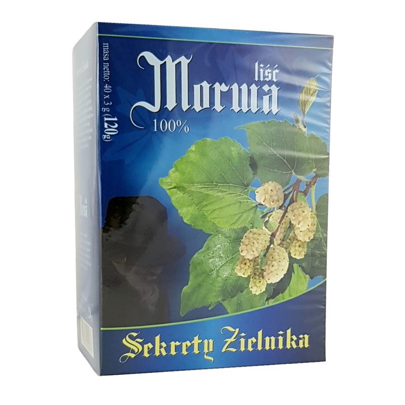 ASZ ASZ SEKRETY ZIELNIKA MORWA LIŚĆ 100% 40X3G