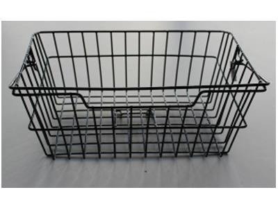 Basil Kosz na tylny bagażnik BASKET-3 Bottom hooks, stalowy czarny A-BAS-11018