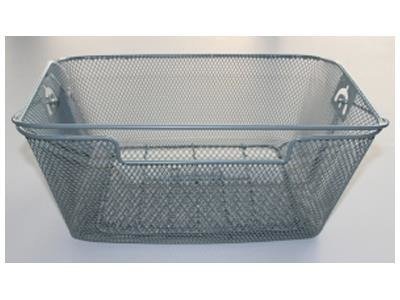 Basil Kosz na tylny bagażnik BASKET-4 Bottom hooks, stalowy srebrny A-BAS-11118