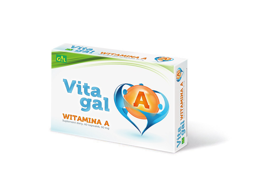 GAL Vitagal witamina A x 60 kaps Gal