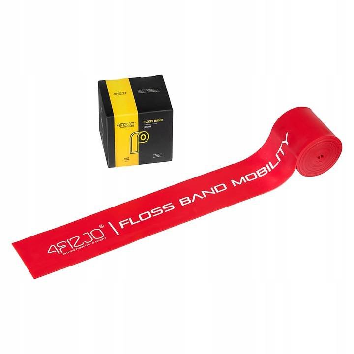 Guma Flossband I Taśma Floss Band Czerwona 1,0MM