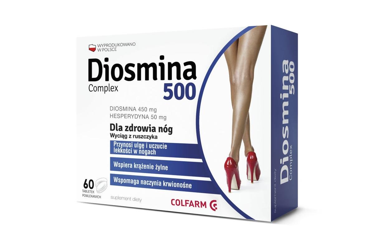 Colfarm Diosmina 500 complex 60 tabletek 3067361