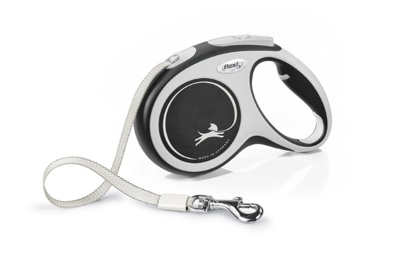 FLEXI New Comfort, taśma 5m, rozm. M do 25kg, czarna