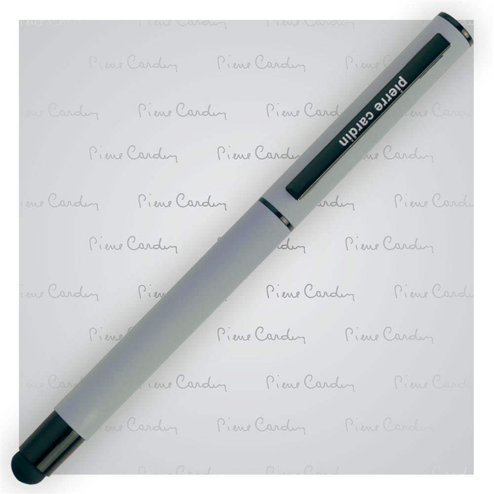 Pierre Cardin Pióro kulkowe touch pen soft touch PIERRE CARDIN Celebration Szare uniwersalny 234630-uniw