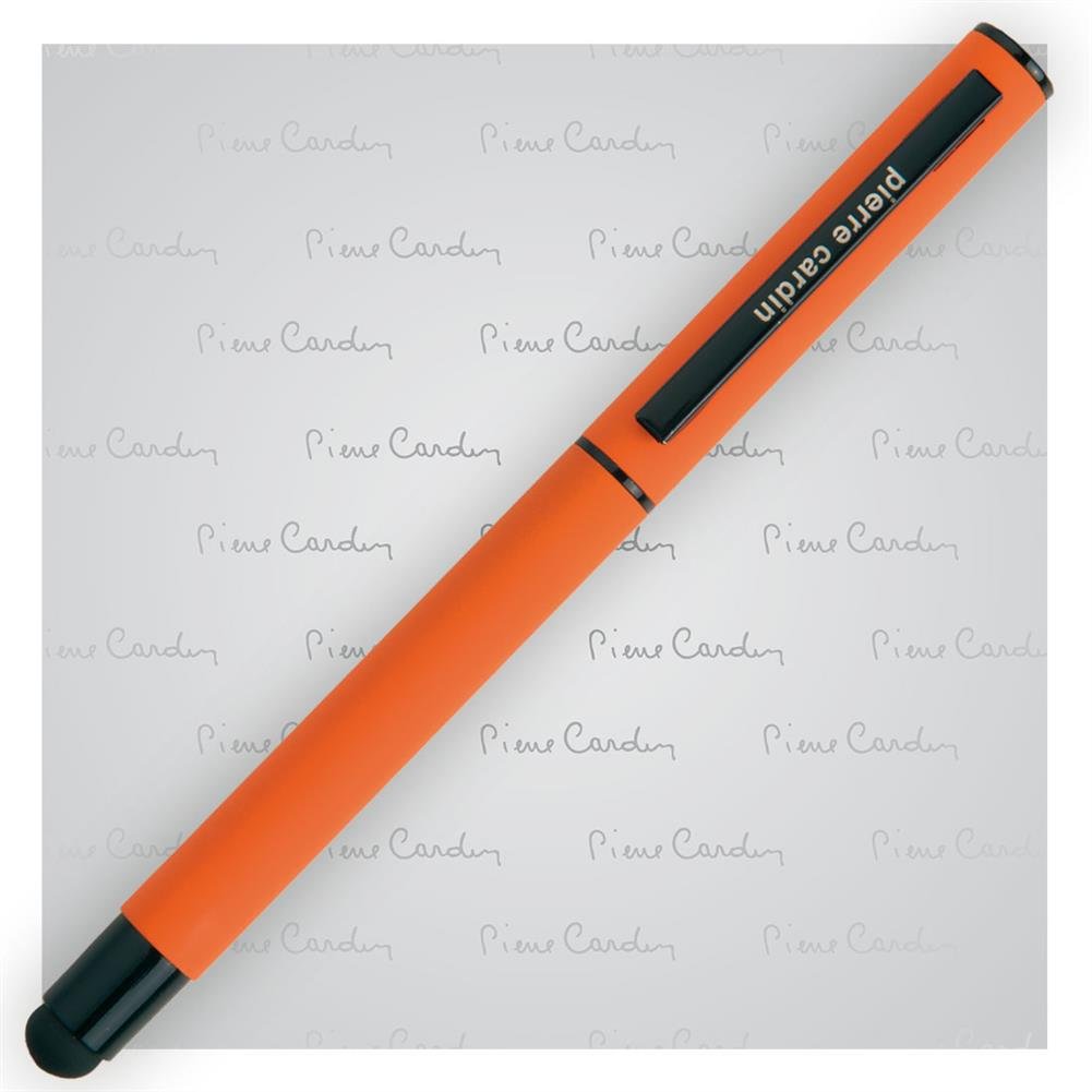 Pierre Cardin Pióro kulkowe touch pen soft touch PIERRE CARDIN Celebration Pomarańczowe uniwersalny 234623-uniw