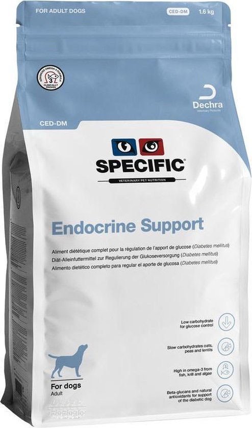 Karma sucha dla psa DECHRA Specific CED-DM Endocrine, 2 kg