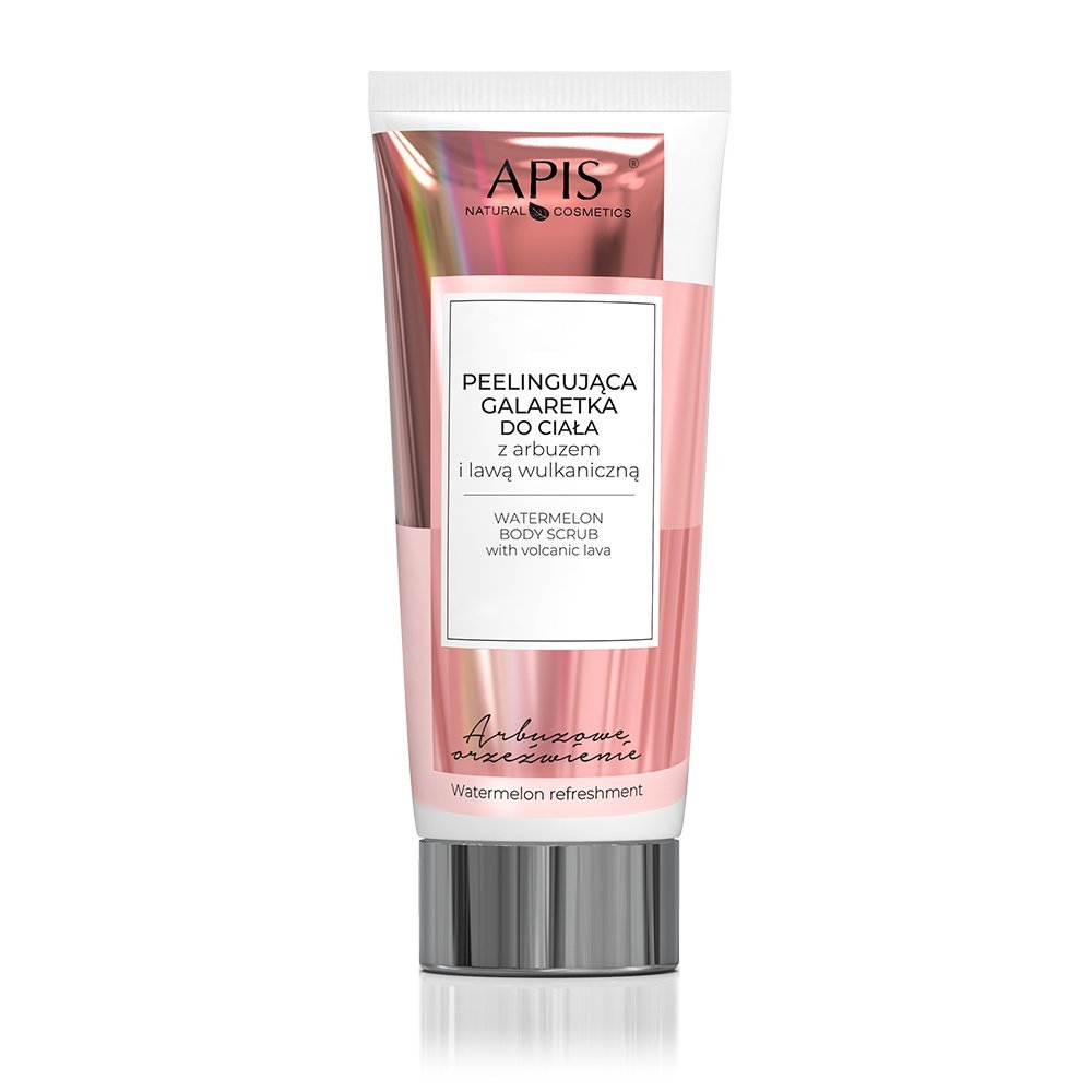 Apis NATURAL COSMETICS Arbuzowa galaretka peelingująca do ciała, 200 ml