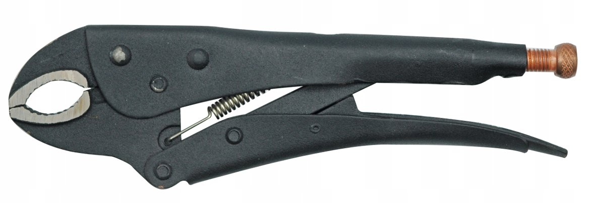 VOREL szczypce zaciskowe MORSEA szczęki krótkie wklęsłe 250mm 44102