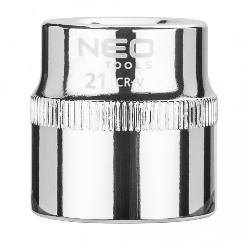 NEO-TOOLS Nasadka sześciokątna 3/8 21 mm