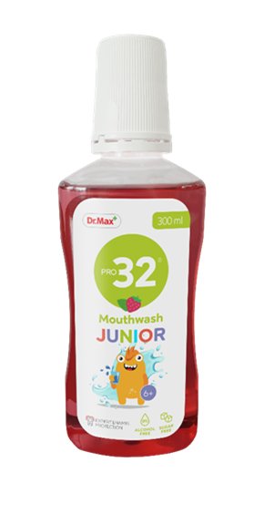 Pro32 Mouthwash Junior 6+ Dr.Max , płyn do płukania jamy ustnej, 300 ml