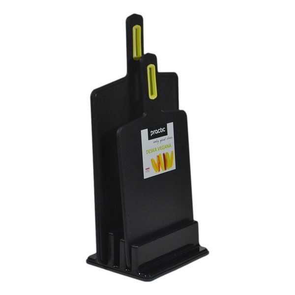 Altom KPL.DESEK VEGANA MAŁA 21X15CM I ŚREDNIA 26X18,5CM ZE STOJAKIEM 5903456000745