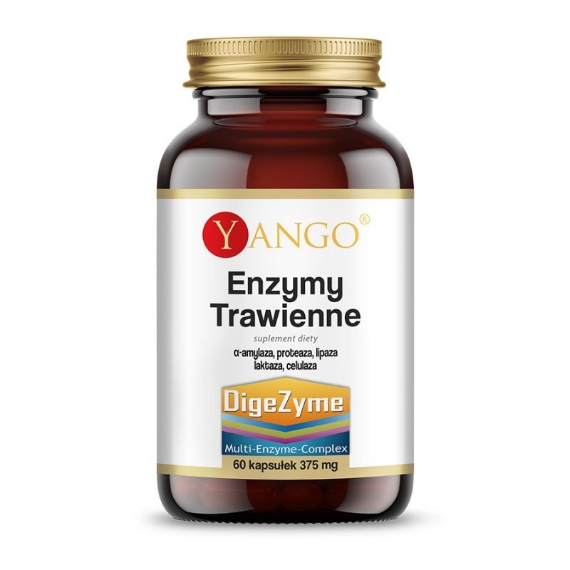 YANGO Enzymy Trawienne Digezyme - 60 kapsułek, Yango 5233-226BD