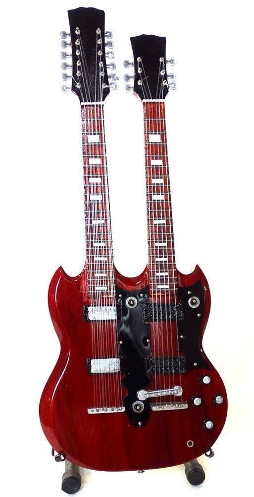 Upomnikarnia, Mini gitara - Led Zeppelin - Jimmy Page, Double Neck