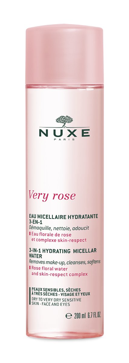 Nuxe Very rose nawilżająca woda micelarna 3w1 200 ml