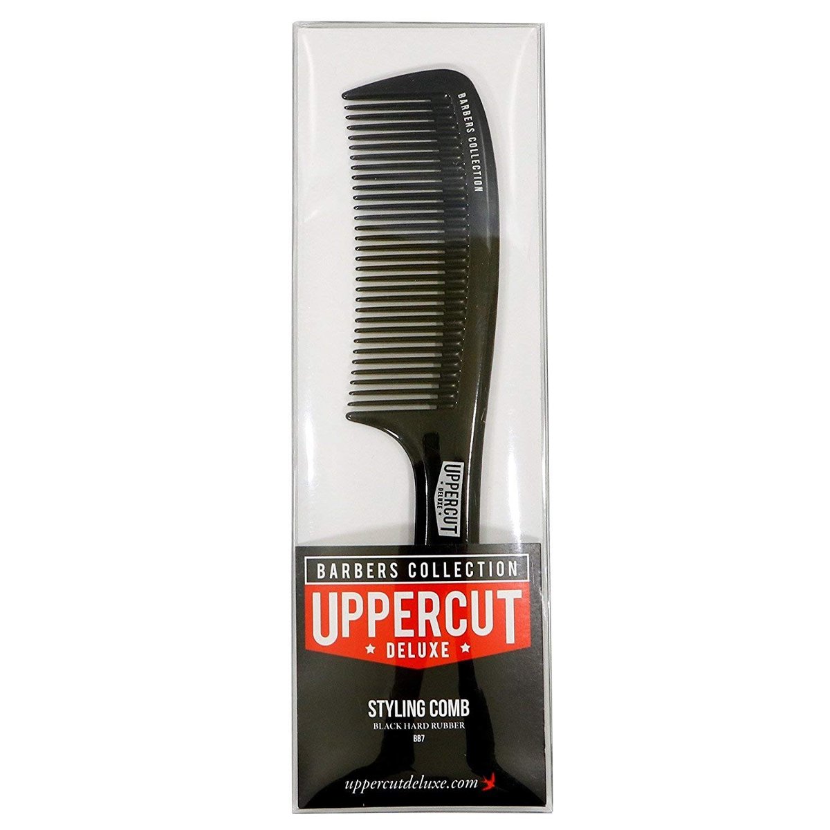 Black Uppercut Deluxe Uppercut Deluxe BB7 Styling Comb Grzebień fryzjerski
