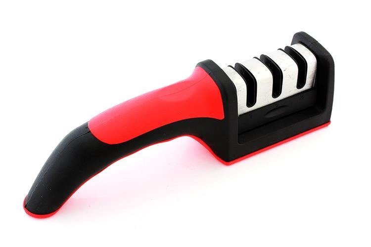 APTEL Ostrzałka do noży 3 stopniowa red AG422C