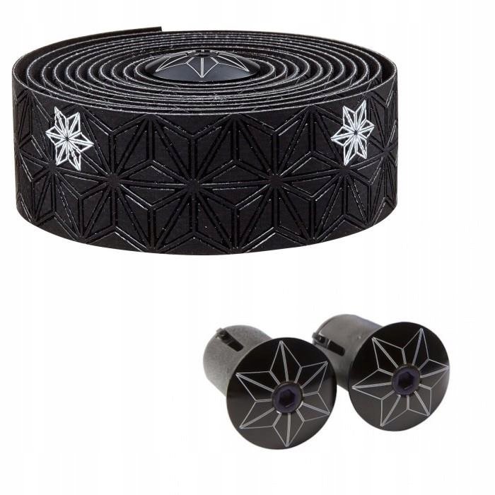 Owijka SUPACAZ SUPER STICKY GALAXY czarna + białe gwiazdki