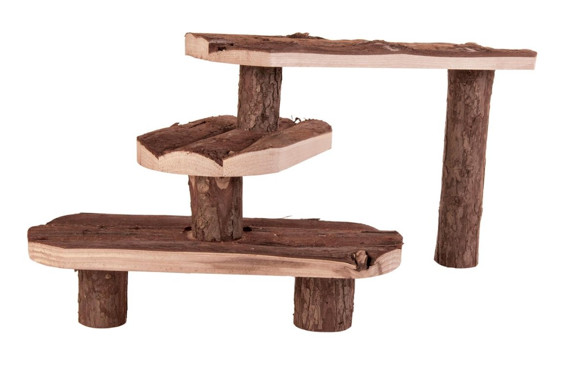 Trixie Schody 6214 Natural Living dla małych zwierząt, 38 × 24 cm 4011905062143