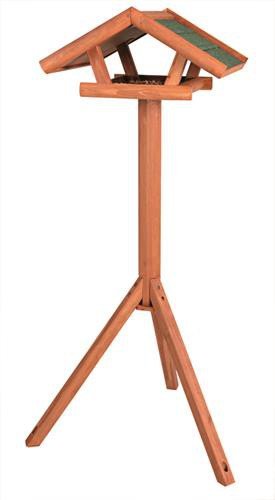 Trixie 5570 natura domek dla ptaków z drewna ze stojakiem, 46 x 22 x 44 cm/1.15 m