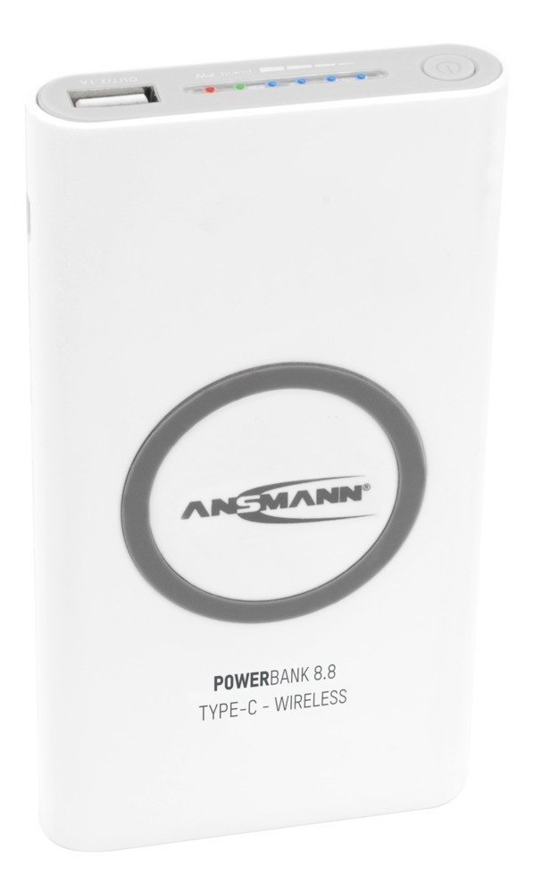 Ansmann Powerbank 8.8 Type C bezprzewodowy 8000mAh 1700-0098