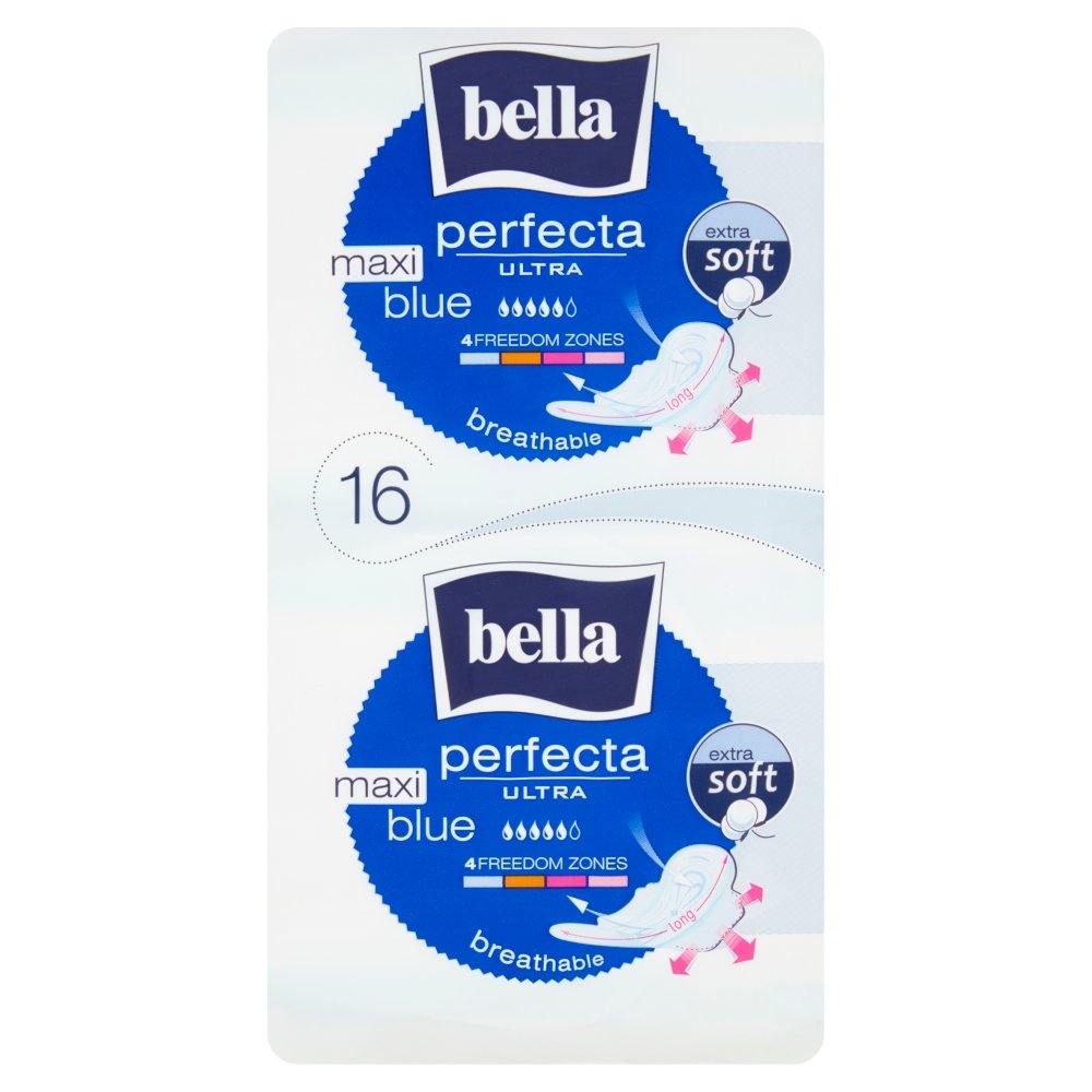 Bella TZMO 16szt Perfecta ultra Maxi Blue podpaski