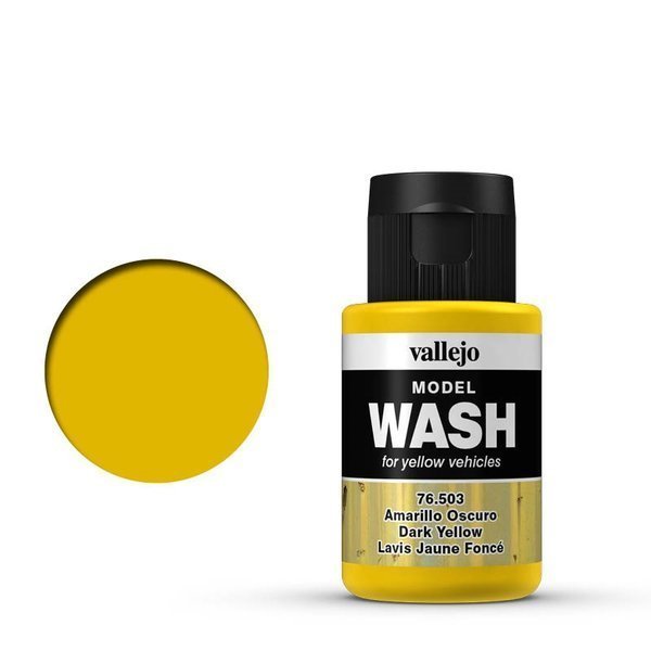 Vallejo Farba akrylowa Wash - Dark Yellow nr 76503 / 35ml 76503