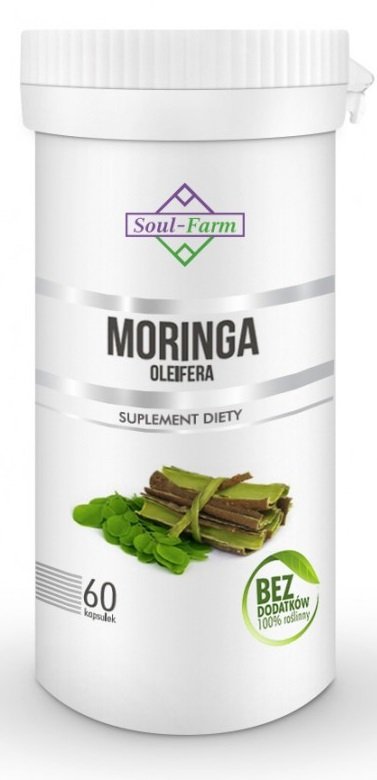 Soul Farm Moringa ekstrakt 600mg 60 KAPS Soul Farm 000-2518-02