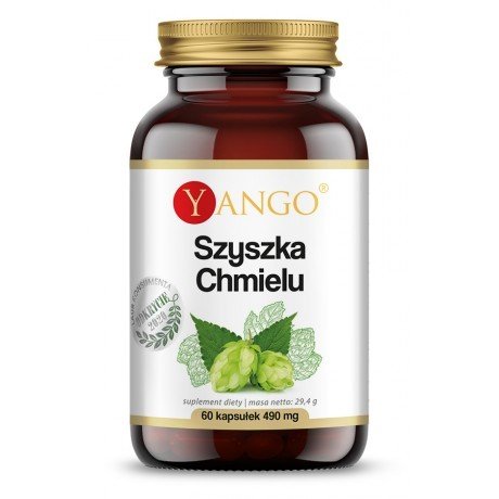 Yango Yango Szyszka chmielu ekstrakt 60 kapsułek 1141505