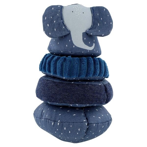 Trixie Baby Trixie Baby - Mrs.elephant  Wobbly Stacking Animal 25 x 18,5cm